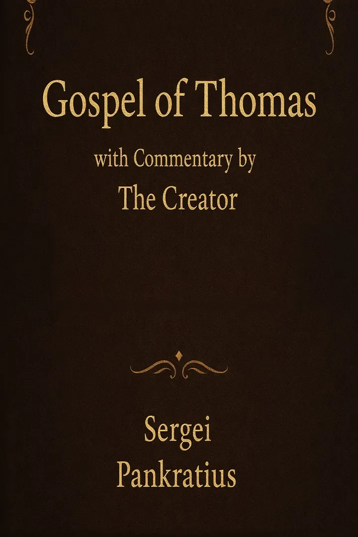 Cover: Gospel of Thomas with the Creator's Commentary