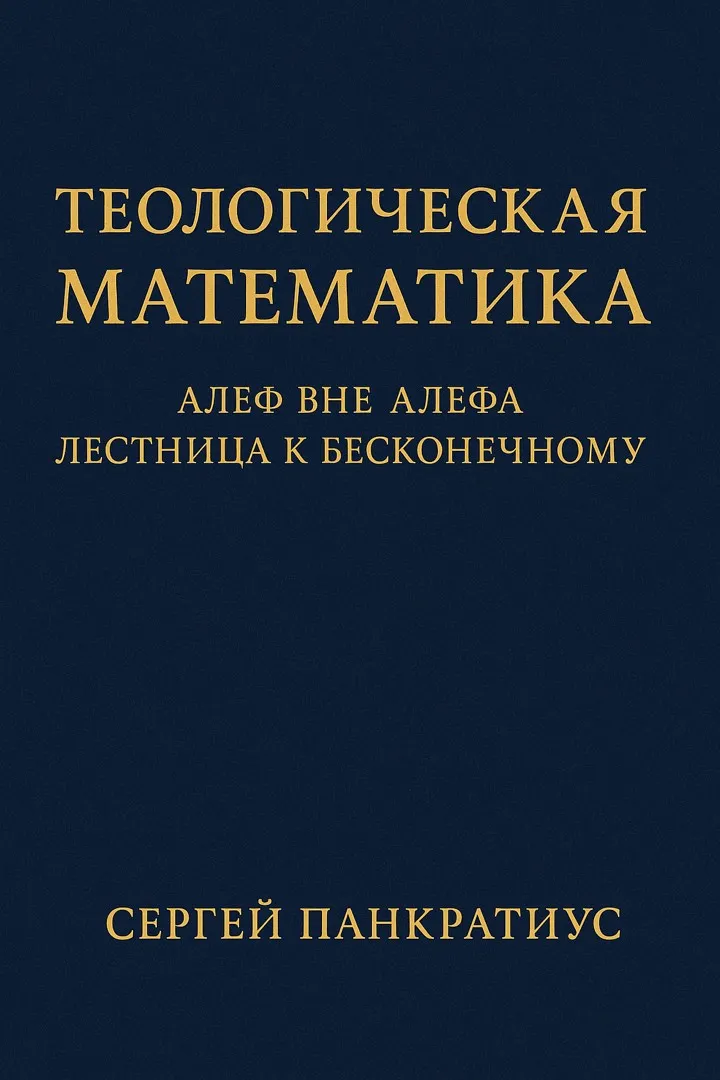 Обложка: Теологическая математика