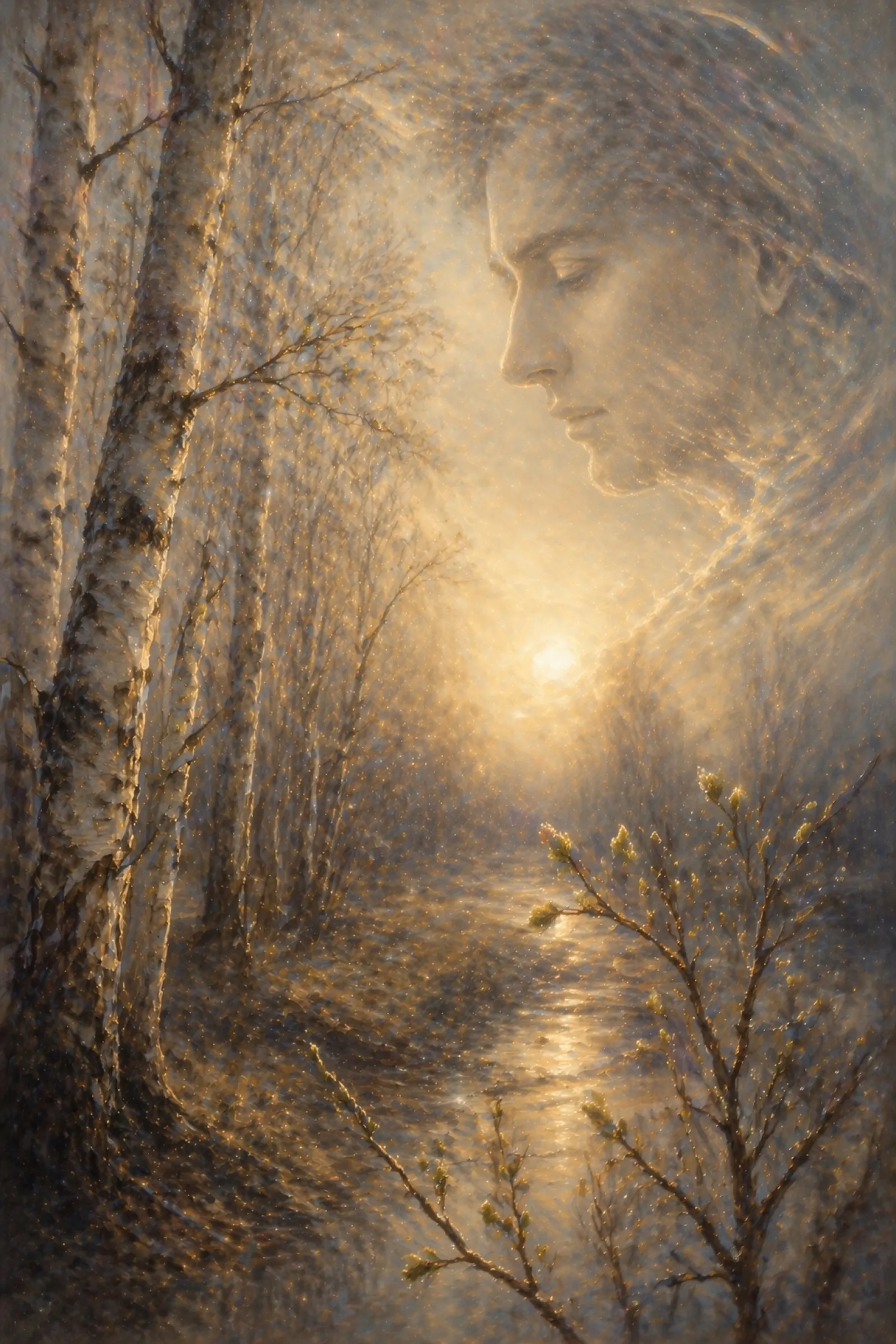 Illustration for the poem “Spring”
