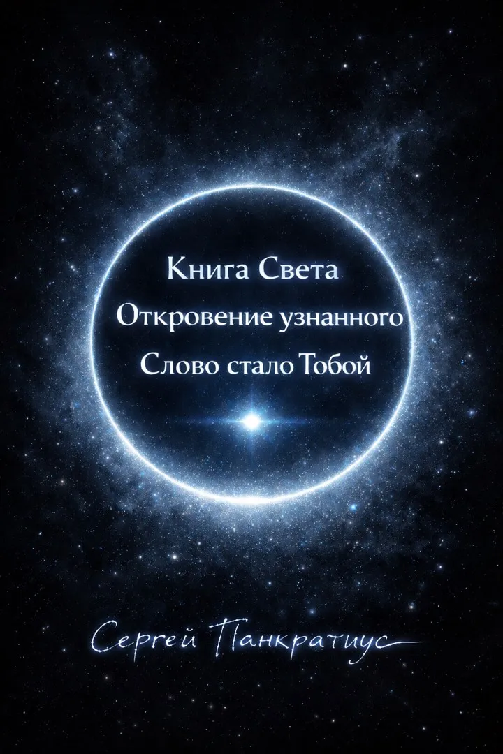Обложка: Книга Света. Откровение узнанного. Слово стало Тобой