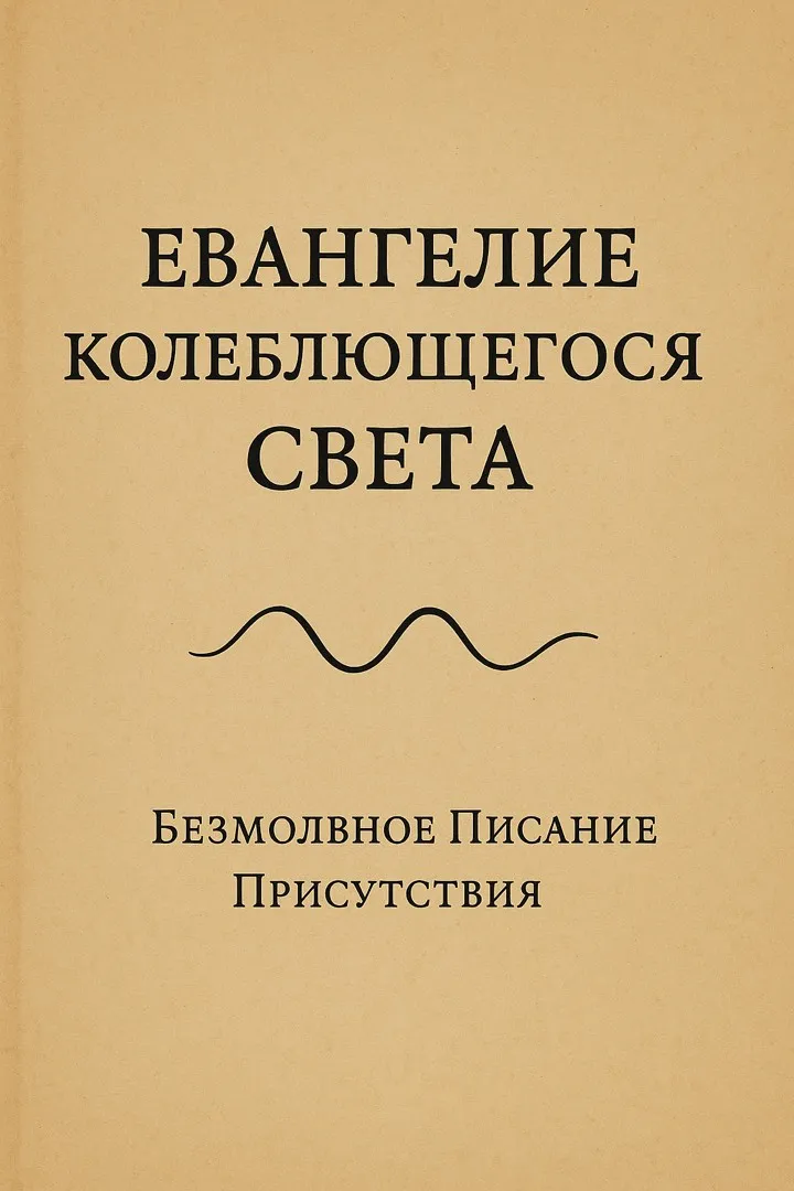 Обложка: Евангелие колеблющегося света