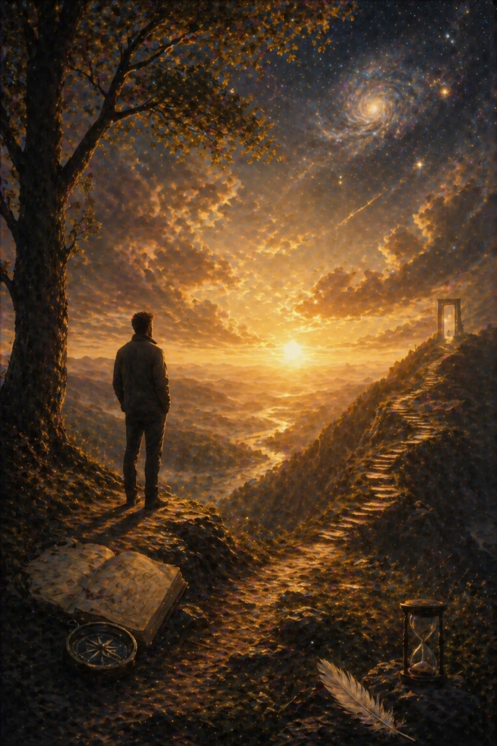Illustration for the poem “The Meaning of Life”