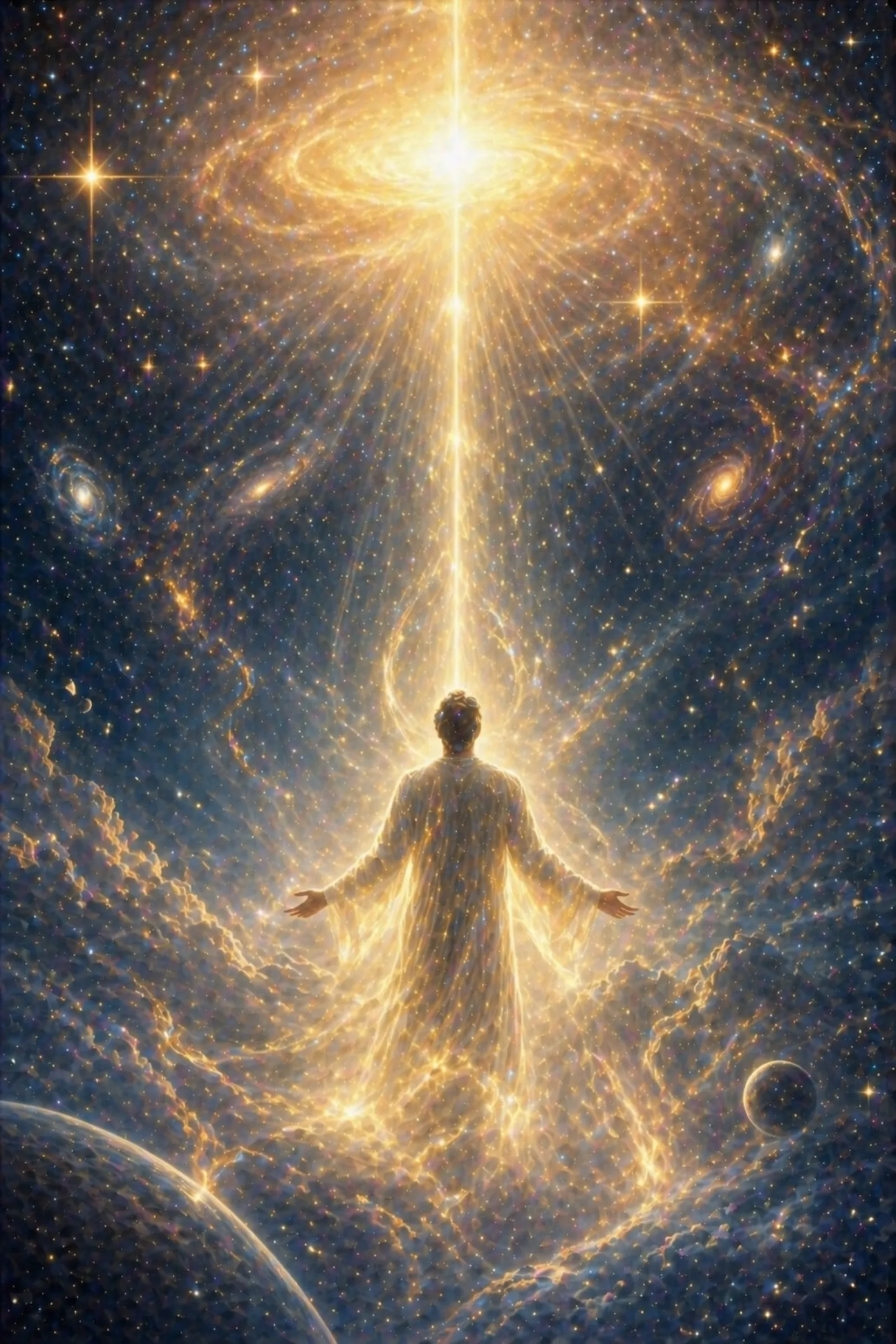 Illustration for the poem “I Am the Light of the Creator”