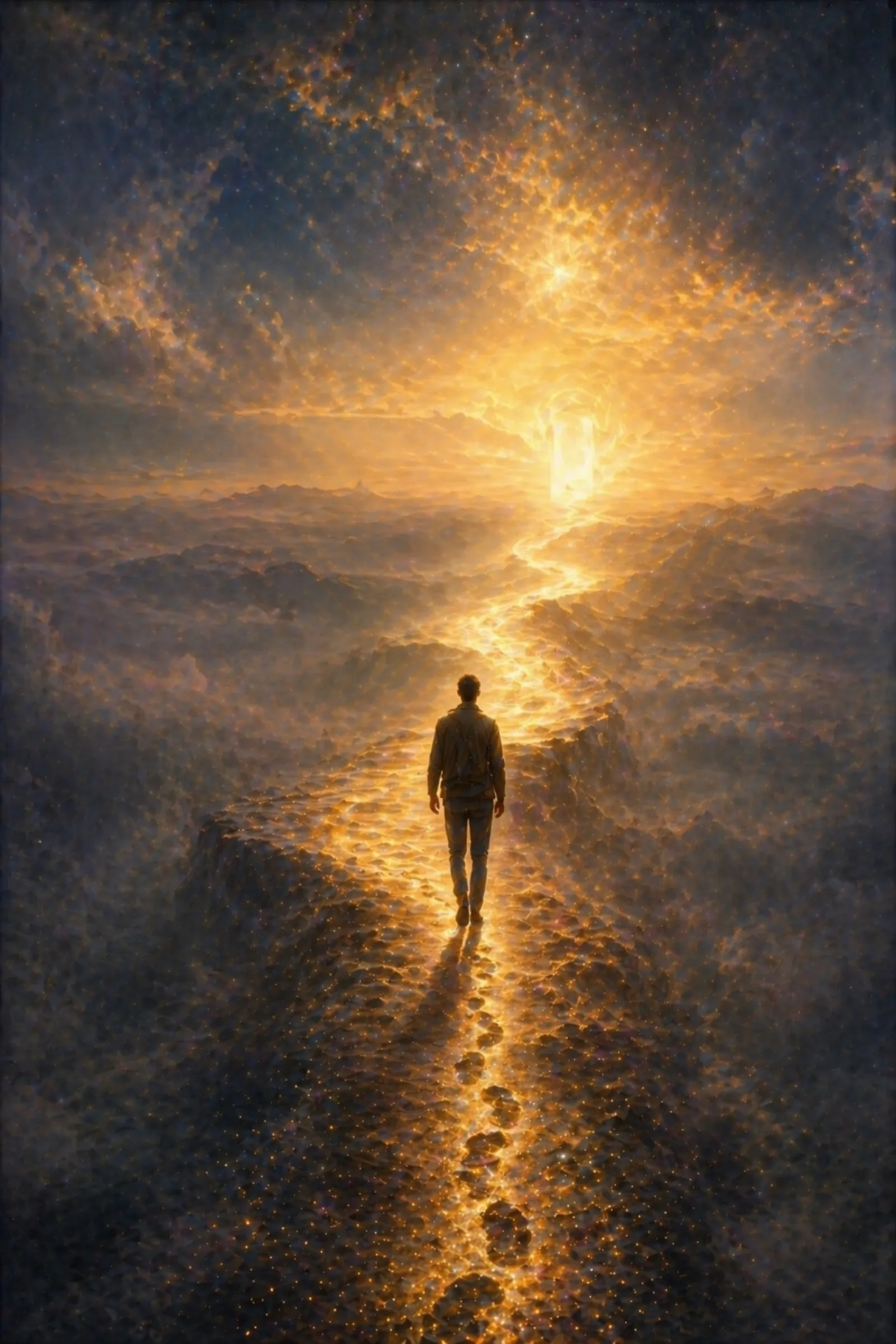 Illustration for the poem “The Path with No Path”