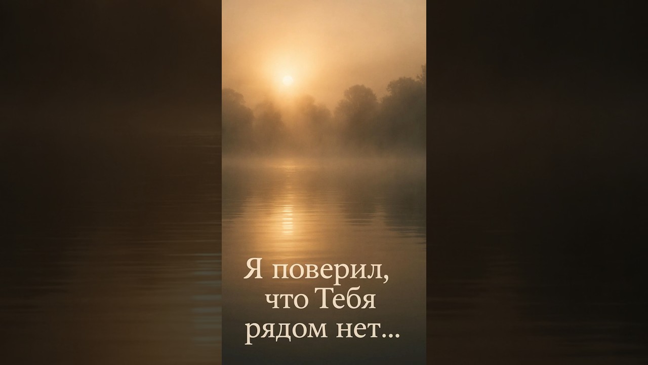 Thumbnail: The dawn comes with a quiet tread, I believed that You were not near...