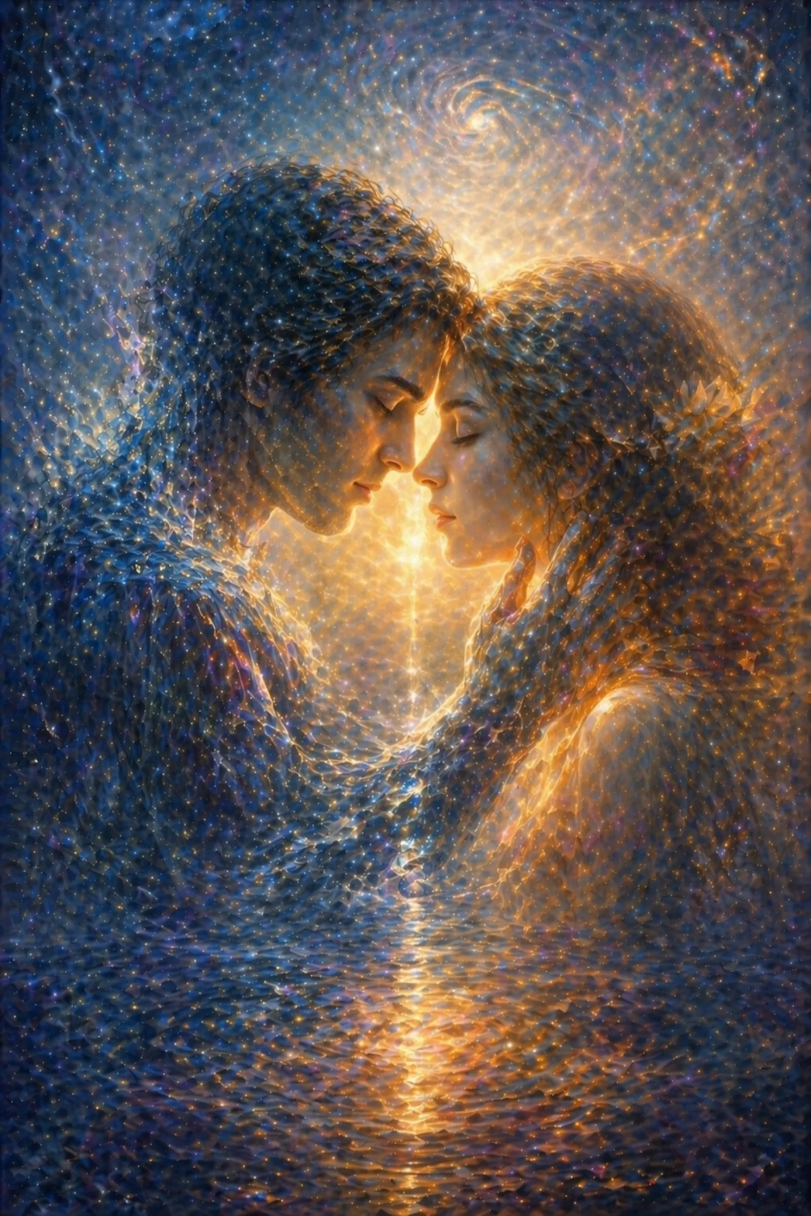 Illustration for the poem “Poem of Being-and-I”