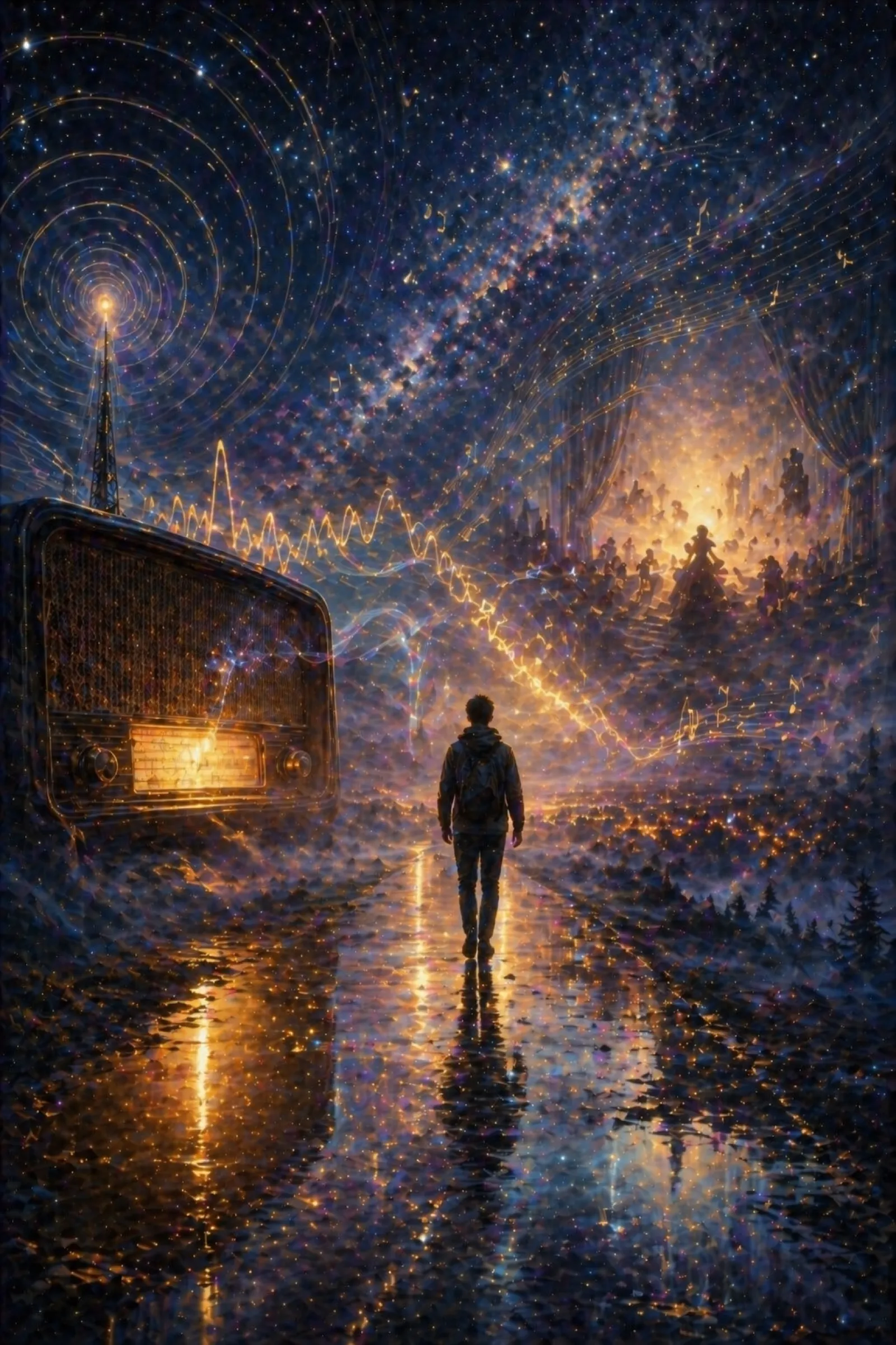 Illustration for the poem “Transmission”