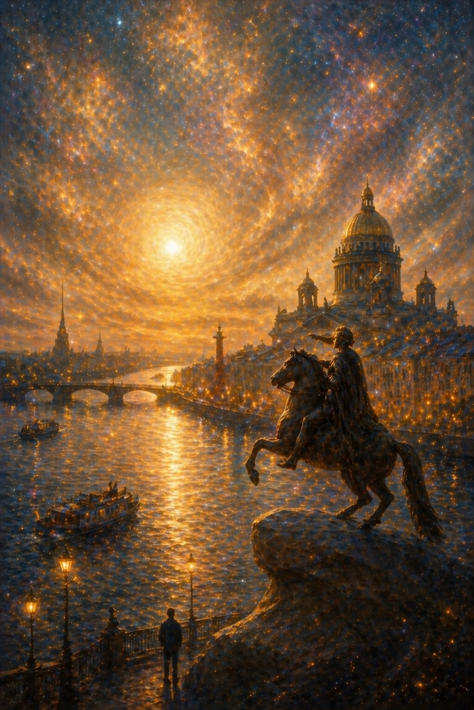 Illustration for the poem “I Love You, Peter's Creation”