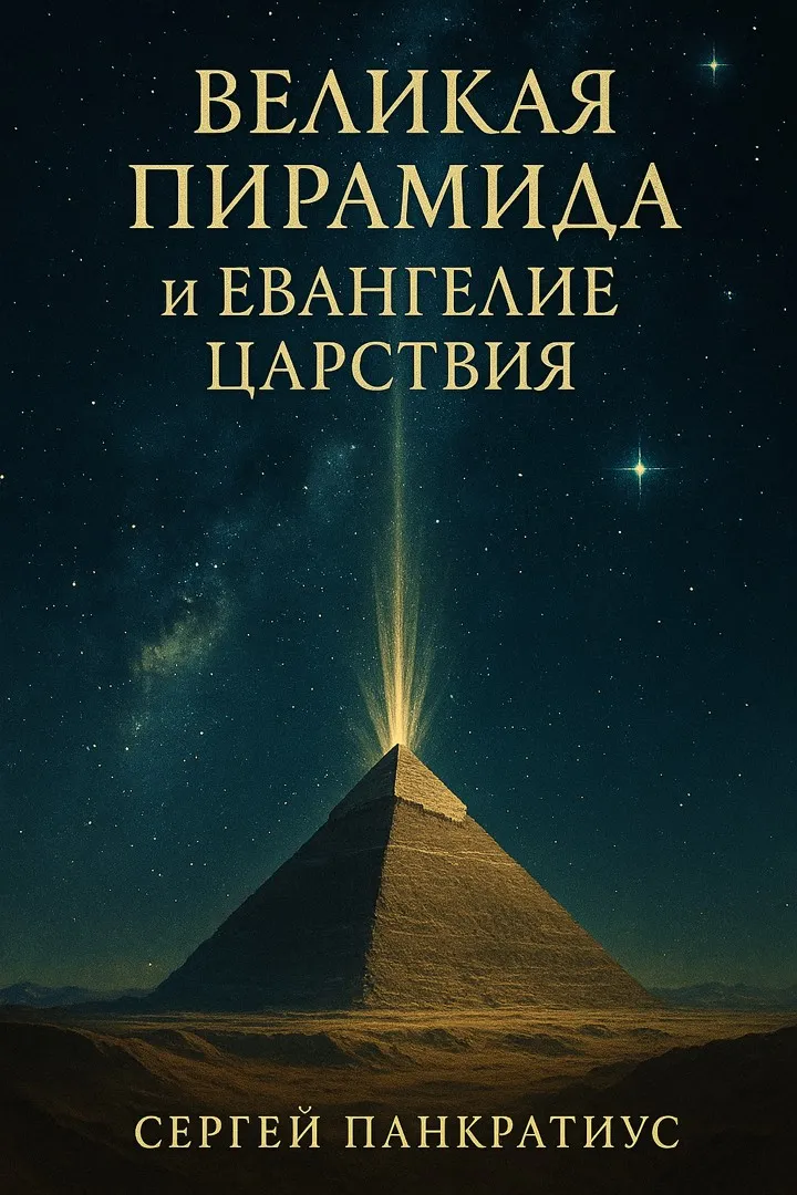 Обложка: Великая пирамида и Евангелие Царствия