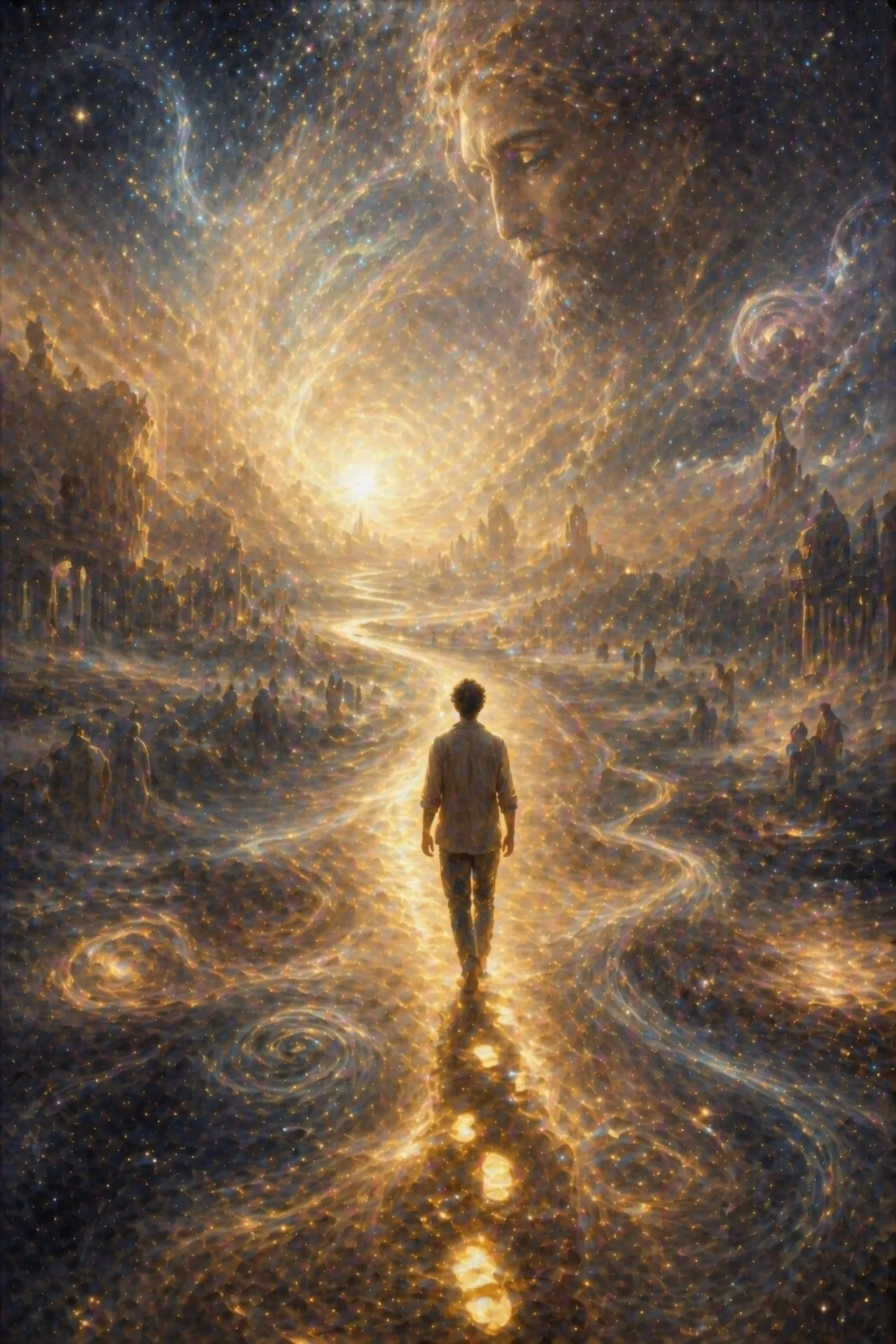 Illustration for the poem “I Dream a Dream”