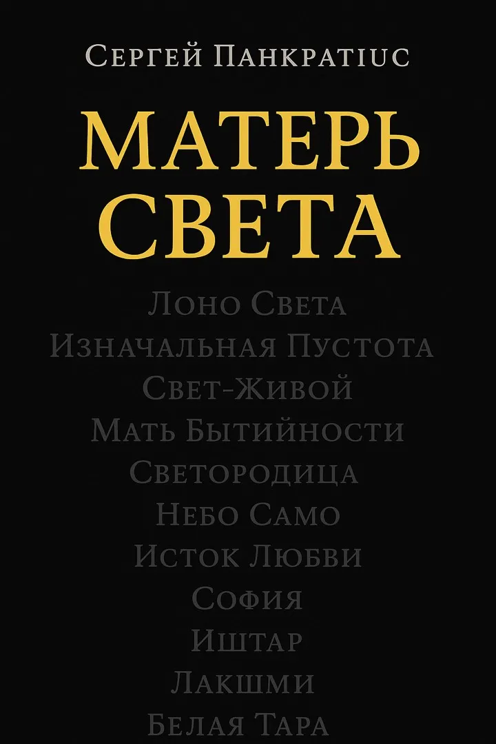 Обложка: Матерь Света