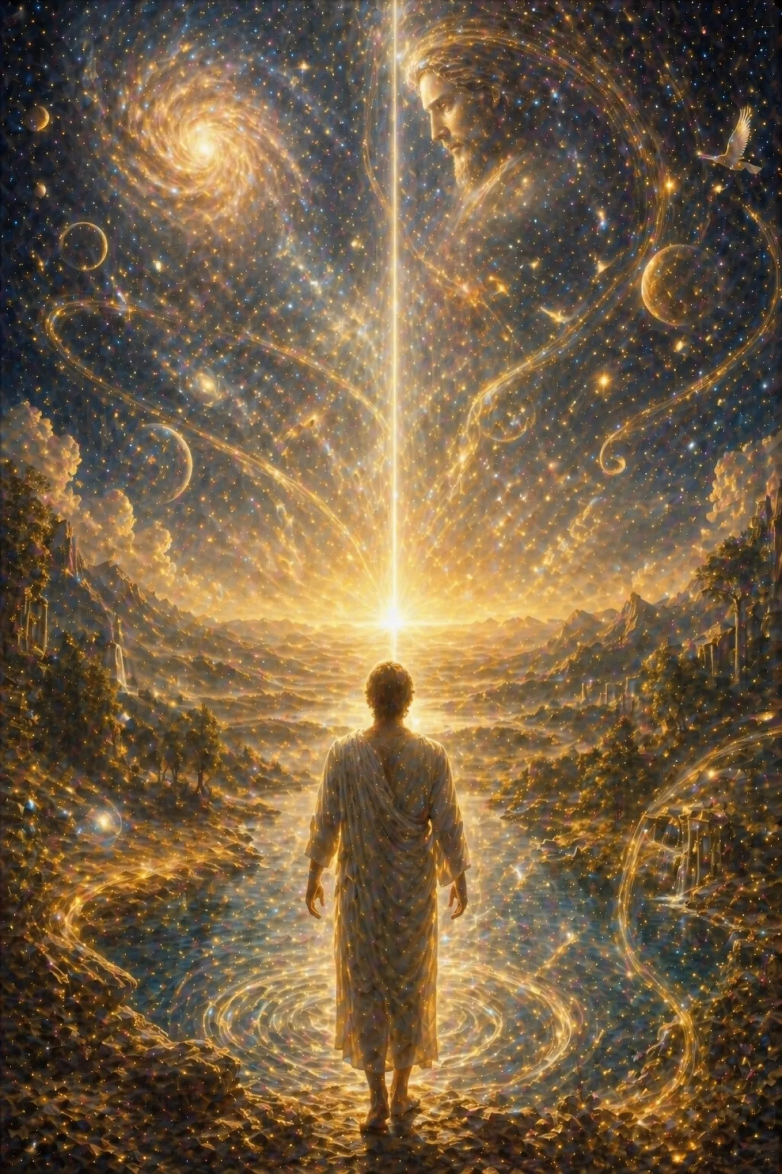 Illustration for the poem “I Am That Which I Am”